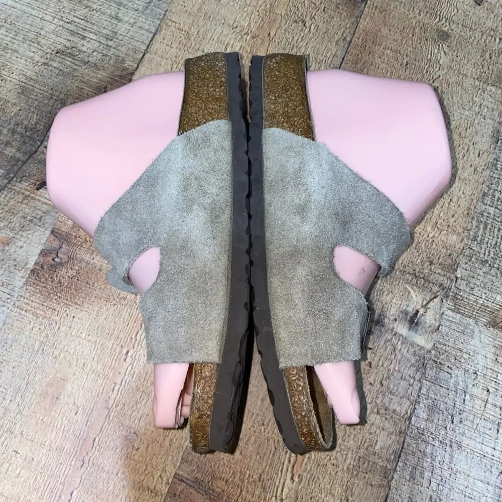 Betula Birkenstock taupe Arizona sandals 36
